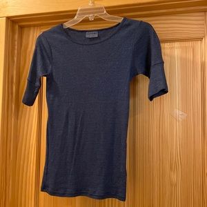 Michael Stars 3/4 sleeve shirt, one size